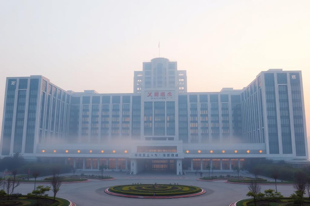 四川大学华西医院国际医疗中心外景