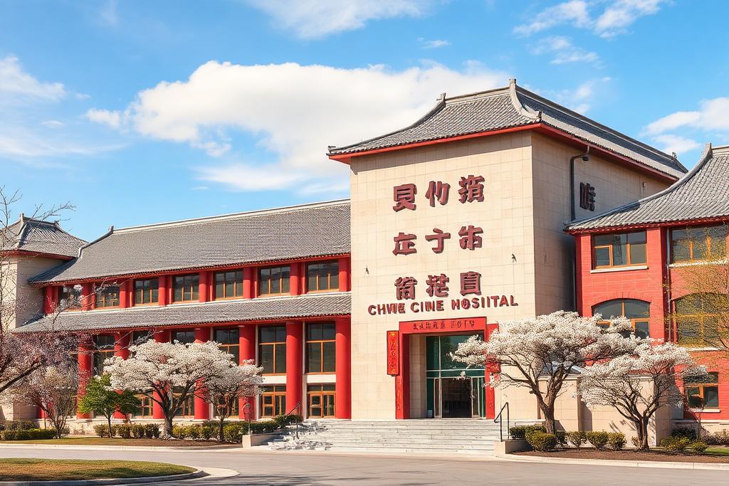 昆明中医药大学附属医院国际部外景