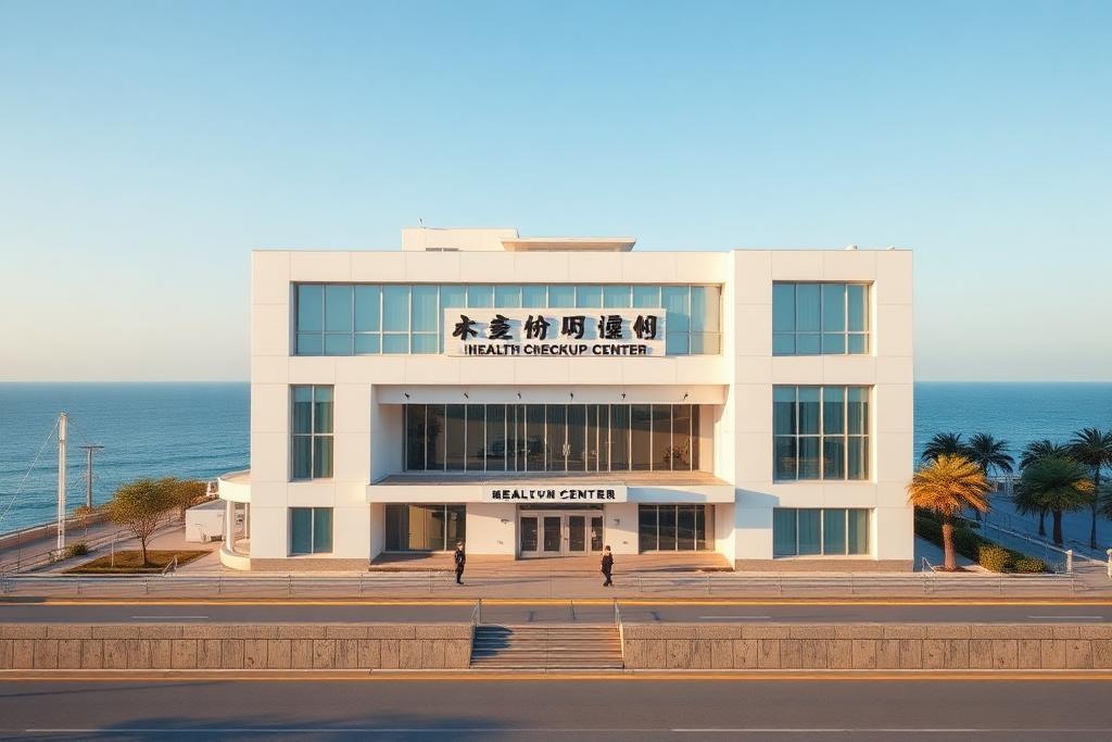青岛滨海国际健康管理中心外景