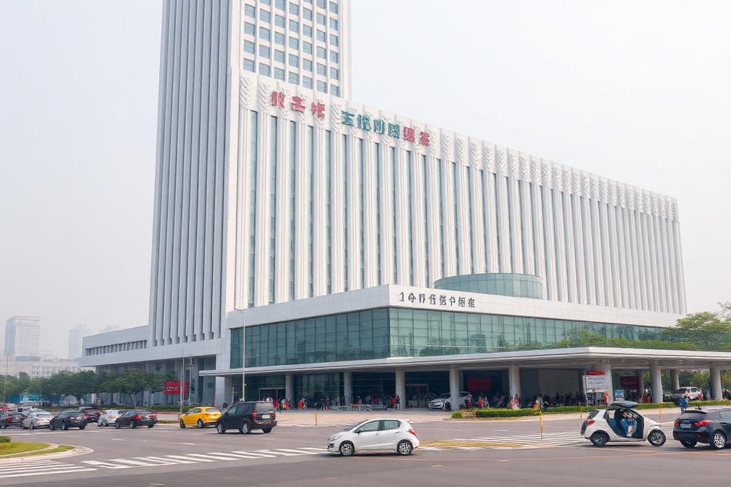 武汉同济医院国际医疗中心外景
